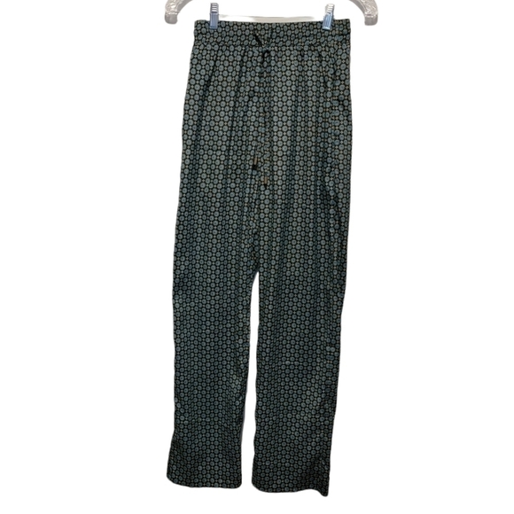 BAR III 𝅺Womens Palazzo Pants Summer print Pockets Wide Leg Size XS T04 - Picture 1 of 6